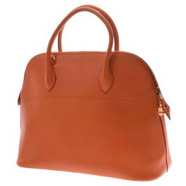 Hermès-Sac à main Hermès-Orange