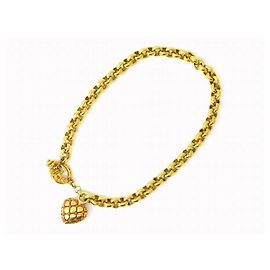 Collar de corazón Loewe Dorado