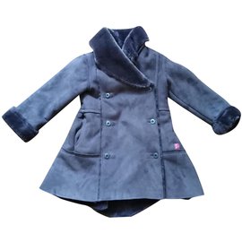 Autre Marque-Coat-Dark brown