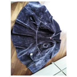 Autre Marque-Coat-Dark brown