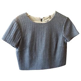 Alice + Olivia Top in Blau Größe S Blau