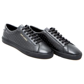 Saint Laurent-Saint Laurent andy lt stud sl sneakers 43 eu-Black