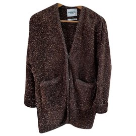 Essentiel Antwerp Übergroße Manteljacke Schokolade