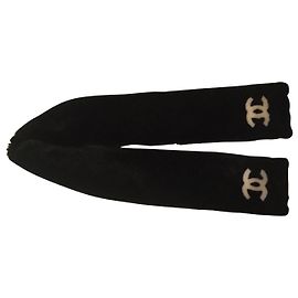 Chanel Bufanda Negro