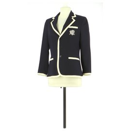 Ralph Lauren-Vest / Blazer-Navy blue