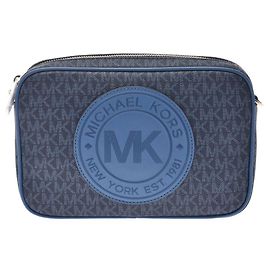 Estuche para lápices Michael Kors Azul