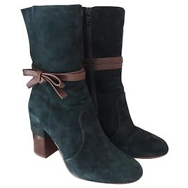 Mellow Yellow Bottines Vert