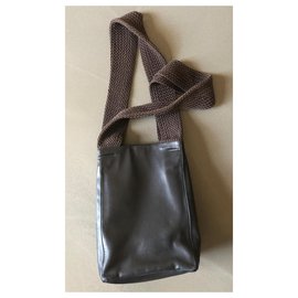 Fausto Santini-Fausto Santini Mozzarella Bag-Dark brown