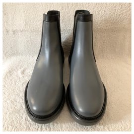 Salvatore Ferragamo-Leather bicolor ankle boots-Multiple colors