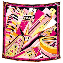 Emilio Pucci New York Pucci impresso cachecol Multicor