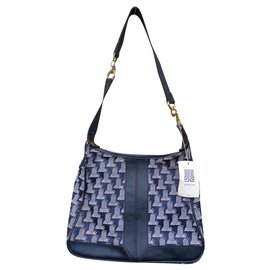 Lanvin-Handbags-Beige,Navy blue