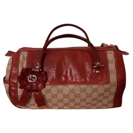 Gucci-Sacs à main-Beige,Bordeaux