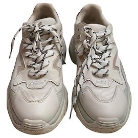 Ash Addict Sneaker Weiß Stoff Weiß