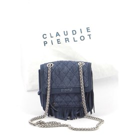Claudie Pierlot-Bolso-Azul