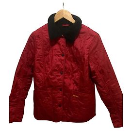 Barbour Polarquilt Liddlesdale Black Red