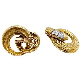 Orecchini Boucheron in oro giallo e diamanti. Altro
