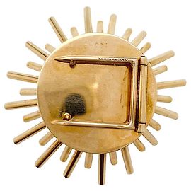 Broche Cartier "Chardon" en oro amarillo. Otro