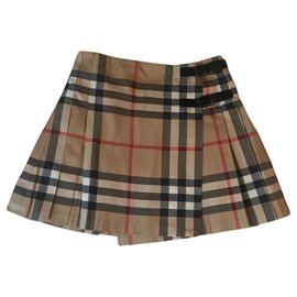 Burberry-Skirts-Beige