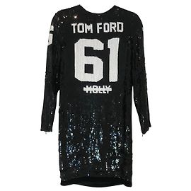 Tom Ford Iconic "Molly" Kleid Schwarz