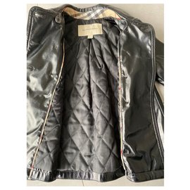 Burberry-Girl Coats outerwear-Black