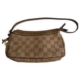 Gucci-Clutch bags-Light brown