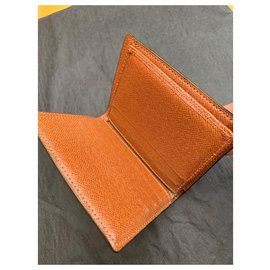 Carven-Vintage wallet-Light brown