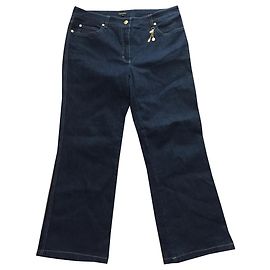 Jean Escada Nine Bleu Coton Bleu