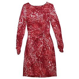 Robe Ghost London Rose en Viscose Rose Blanc