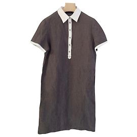 Elena Miró Vestidos Gris pardo