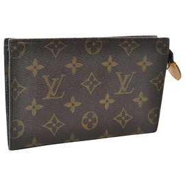 Louis Vuitton-Louis Vuitton Monogram Bucket PM Modelo antigo Bolsa-Marrom