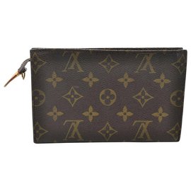 Louis Vuitton-Louis Vuitton Monogram Bucket PM Modelo antigo Bolsa-Marrom