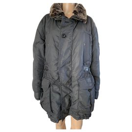 Hugo Boss Black Polyamide Jacket Black