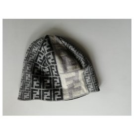 Fendi-Hats-Grey