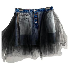 Unravel Project gonne Nero Blu
