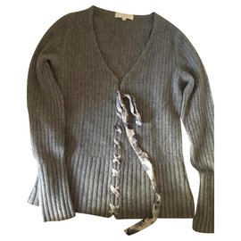 Armand Ventilo Kaschmirpullover Grau M Grau