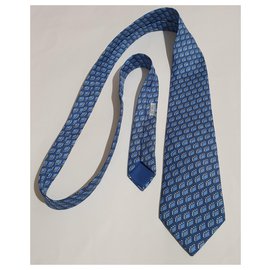 Hermès-Ties-Blue