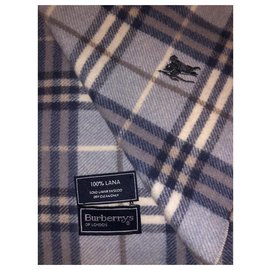 Burberry-Bufandas-Azul