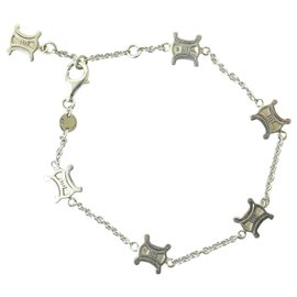 Céline-Celine Macadam Silver Sv 925-Silvery