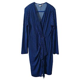 Michael Kors Jay Kleid Blau Schwarz Blau
