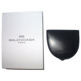 Balenciaga-BALENCIAGA "heel" wallet-Black