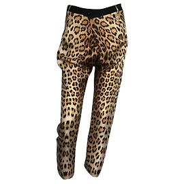 Roberto Cavalli Pants, leggings Leopard print