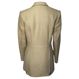 Hermès-Jackets-Beige,Light brown