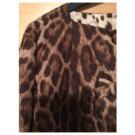 Dolce & Gabbana-Jackets-Brown