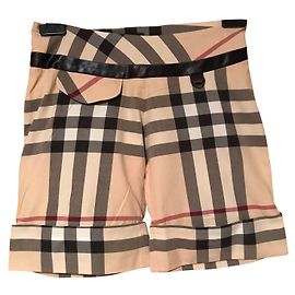 Burberry Mädchen Shorts Beige