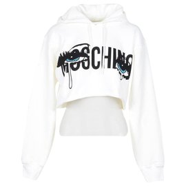 Sudadera Moschino nueva Blanco