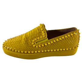 Christian Louboutin Pik Boat Giallo