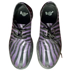 Dr. Martens Zebra Estampa de zebra