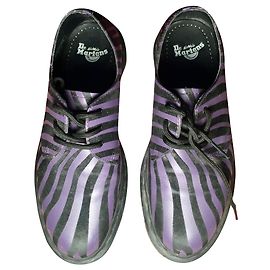 Dr. Martens Cebra Estampado de cebra