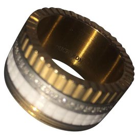 Boucheron-Grande anel clássico de quatro-Prata,Branco,Dourado