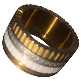 Boucheron Large Classic Four Ring Silvery White Golden